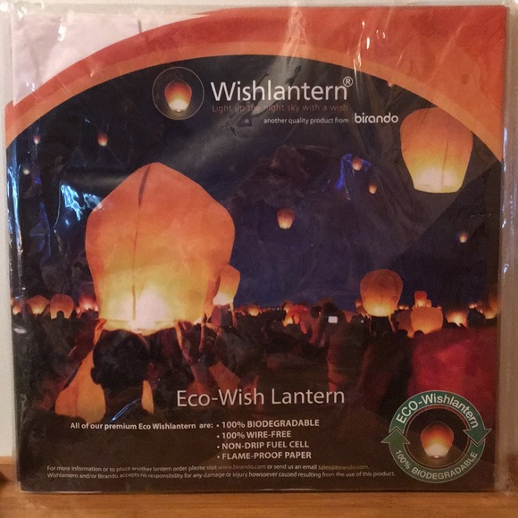Wishlantern Party Supplies Wishlantern Ecowish Lantern 0